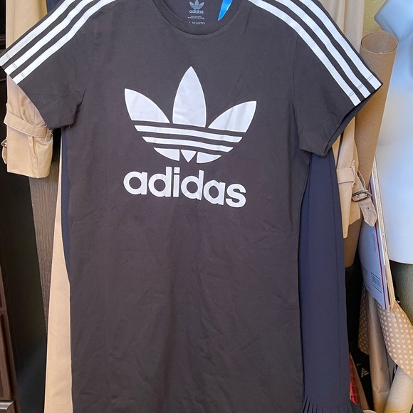 Adidas black and white junior XL pickleball dress 31.5 chest new with tags - Picture 4 of 9